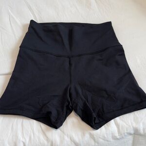 High-Waist Black Women's Aerie Active Shorts